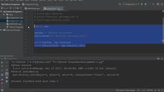 Simple Python Program Getting The Python Version In Many Ways With Python Print Python 3