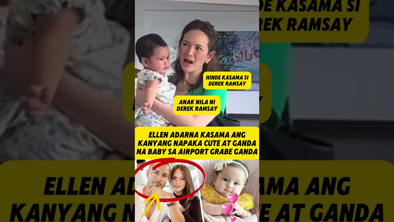 Ellen adarna spotted mag isa sa airport hinde kasama si derek ramsay