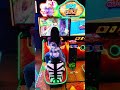 Riding a Zebra Racing Game in Arcade