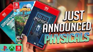 JUST Announced Physical Games Releases! 3 x Switch 2 Proper Carts!
