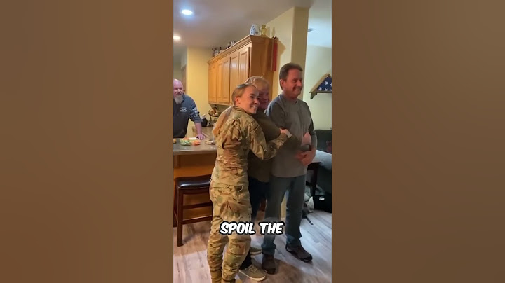 Gave a big surprise to mother