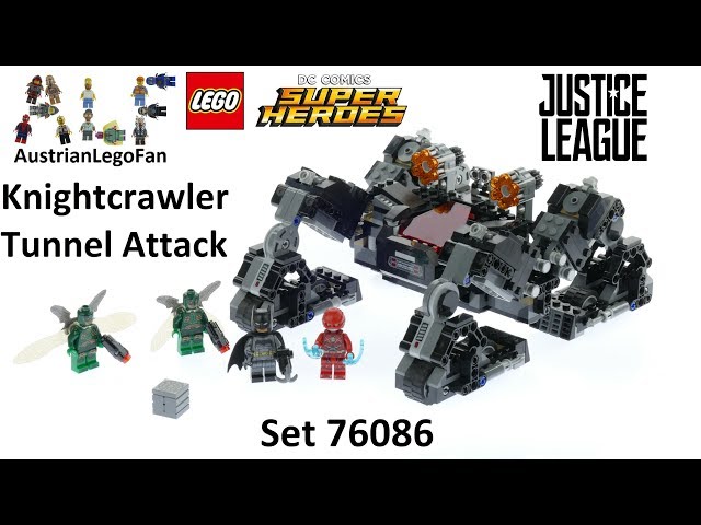 Lego Super Heroes 76086 Tunnel Attack - Lego Speed Build Review - YouTube