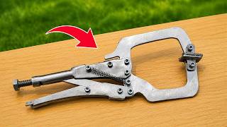 I Never Have to Buy Locking Pliers Again! Locking Pliers homemade From Scrap Steel just 5-Minute