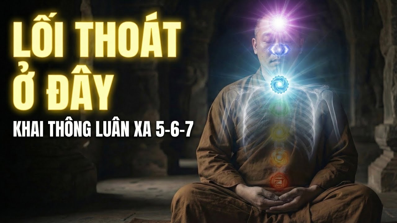 Cách Thoát Khỏi Bế Tắc & Tự Do Tâm Trí | 3 Tầng Năng Lượng Cao (Luân Xa 5-7)