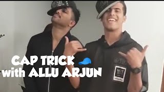 I DID A CAP TRICK with #PUSHPA 🔥 ALLU ARJUN 😎 Tushar Shetty