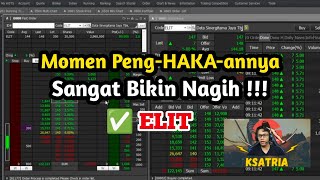 GURIIHH !!! Lihat momen Peng-HAKA-an di Saham ELIT Bikin Nagihh.. ✍🏻✅