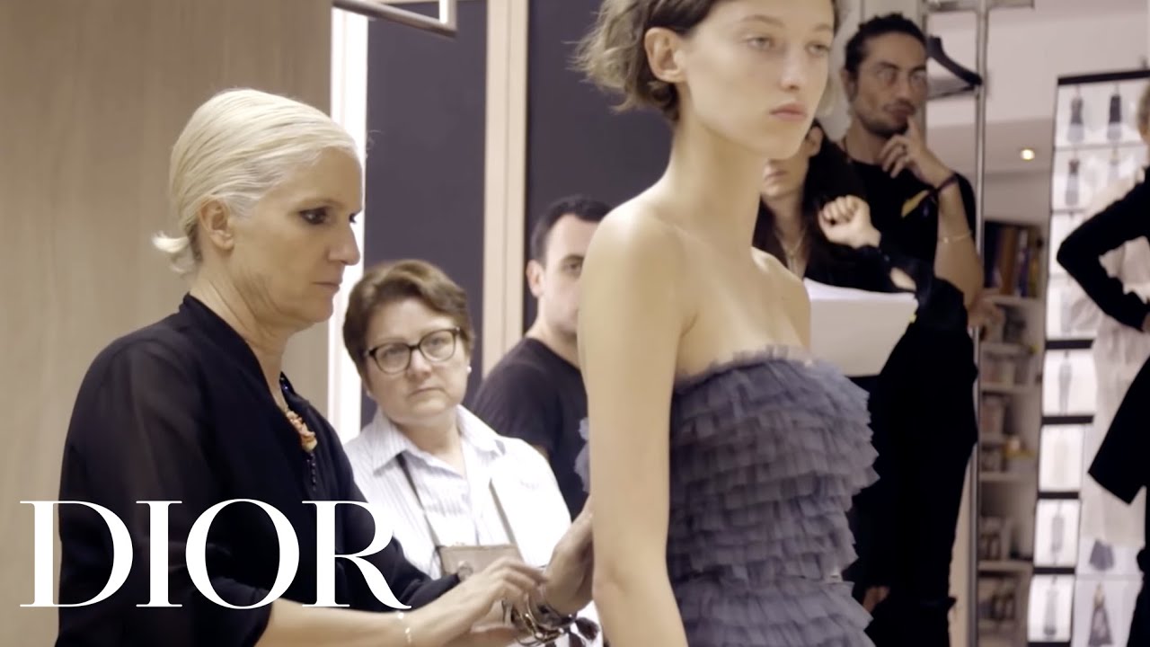 Maria Grazia Chiuri's First Couture Show at Dior