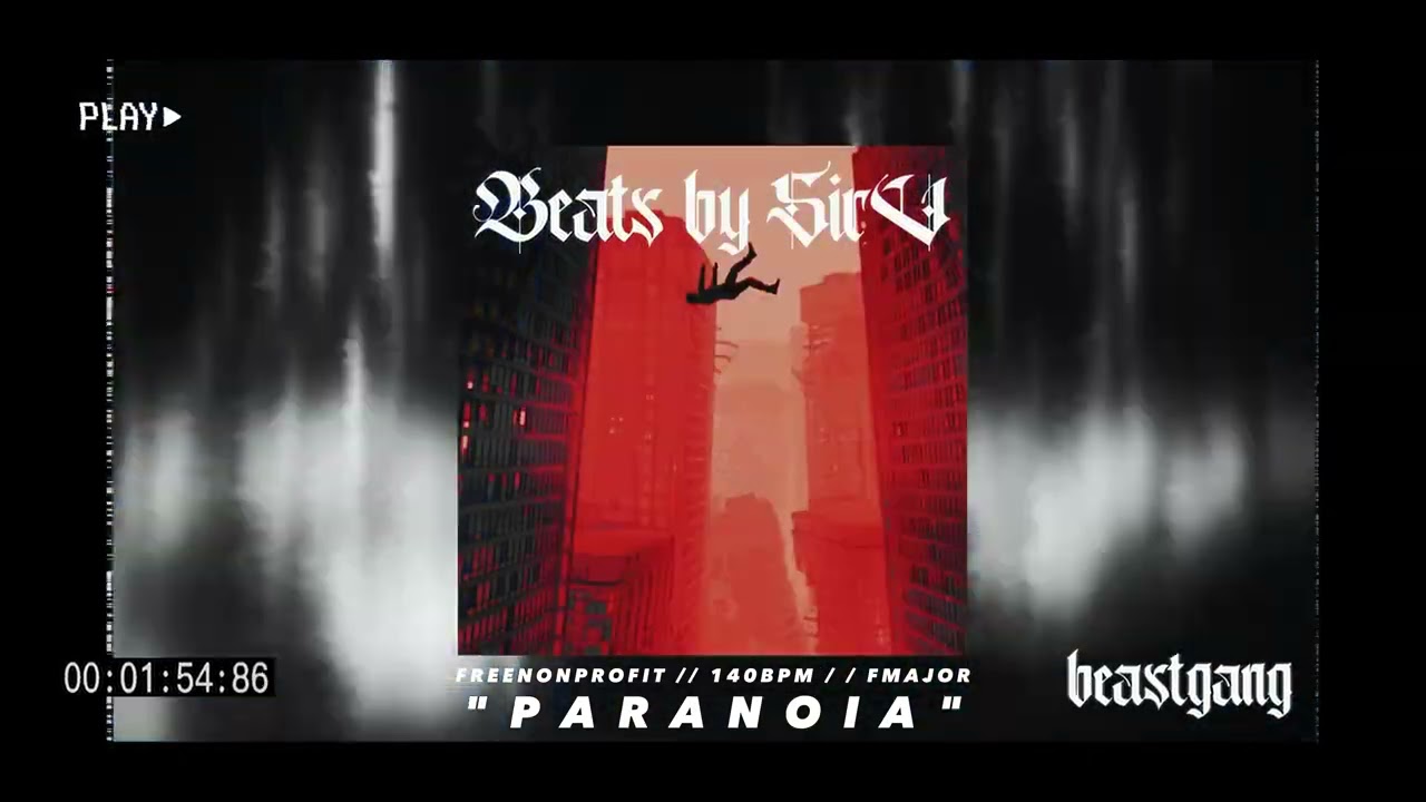 FREENONPROFIT ► PARANOIA ◄ BEATS BY SIRV ► (PIANO LOFI TYPE BEAT)