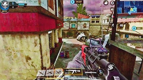 Call of Duty Mobile |  Ak-47 Scope Crash Map | Search & Destroy Online Fps Android Gameplay
