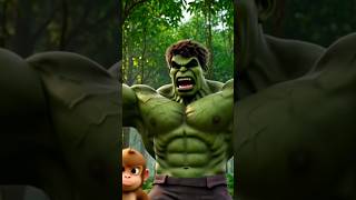 #HulkVsSheru #BibiMonkey #AIVideo #ViralShorts #IndianAI #EmotionalStory #HulkBadmash #GrokAI