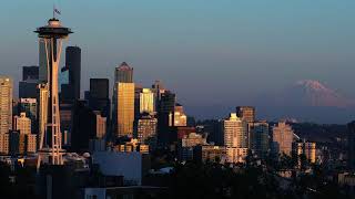 Good Night Seattle - Seattle Sunset Time Lapse - Edit
