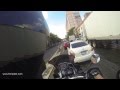 British motorbikers get stopped by police in New York City
