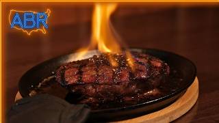 Look At This Flaming Sirloin! - The Grille Restaurant & Bar