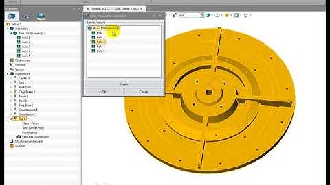 ZW3D CAM Hole Cutting Tutorial - Tap