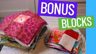 🪄 🪄  MAKE BONUS BLOCKS FROM YOUR SCRAPS - IT