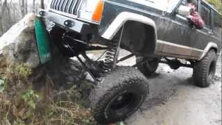 Flexing Out The Jeep At Er Pond.