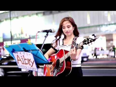 Aibry(アイブリー)さん　水平線/back number　新宿路上ライブ