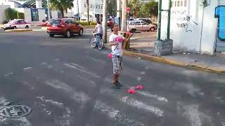 Devil Stick callejero - Golo