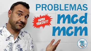 PROBLEMAS con MCD y MCM | Cuándo usar cada uno con SÚPER-TRUCOS!!! 😎