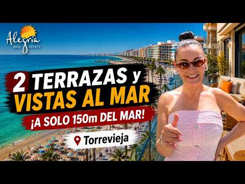 Apartment in Torrevieja Near the Beach | Luxury Renovation and 2 Terraces | €219,900