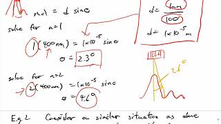 Chapter 9.3.3 - Multiple Slits and Diffraction Grating Part 2
