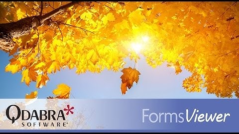 FormsViewer - Future Proof your Forms Investment: Qdabra Weekly Webinar