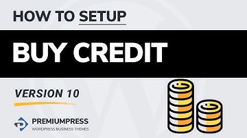 WordPress Credit System (how to)  | PremiumPress 2021