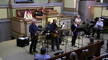 The Unity Temple Players perform for worship at Unity Temple