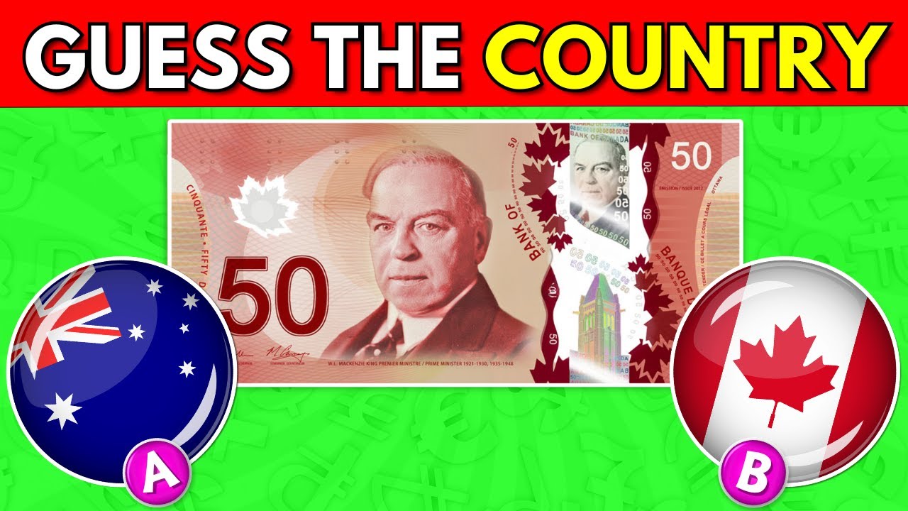Can You Guess the Country by the Currency 💵💸💷 | Country and Currency Quiz 🌎