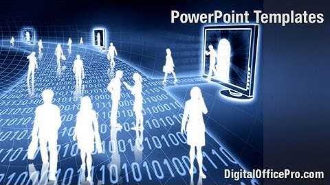 Software Professionals PowerPoint Template Backgrounds - DigitalOfficePro #00230W