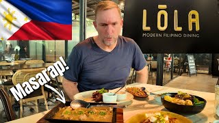 Modern FILIPINO FOOD at Lola Cafe Lola S Bistro Review