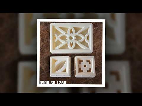 Video KHUÔN NHỰA LÀM GẠCH LAM GIÓ, BÔNG GIÓ - youtube