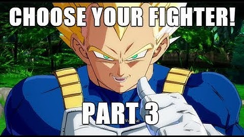 CHOOSE YOUR FIGHTER - Picking an Anchor