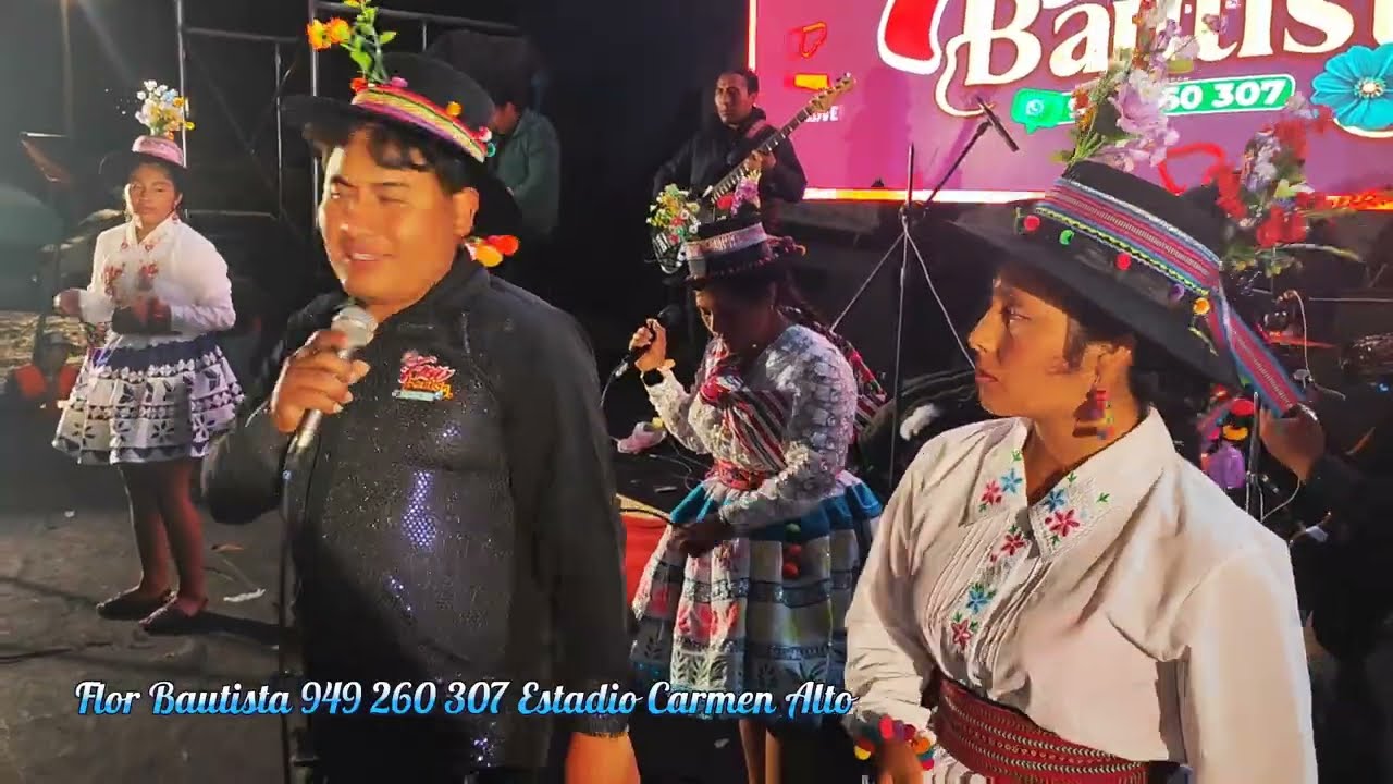 FLOR BAUTISTA EN ESTADIO CARMEN ALTO AYACUCHO