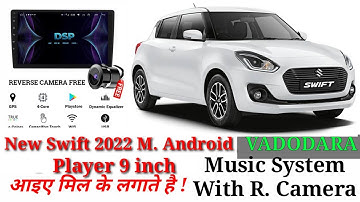| New Swift 2023 model 9 inch Android Player Installation | Car Android Player Wholsale in Vadodara