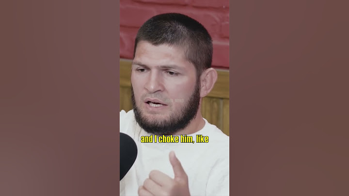Khabib Wasn't Satisfied After Beating Conor McGregor: "Go Sleep."