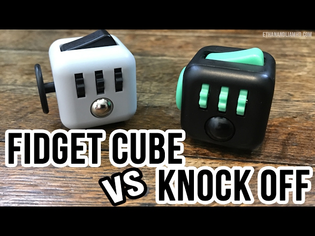 Authentic Fidget Cube vs Knock-Off : Unbox and Review YouTube