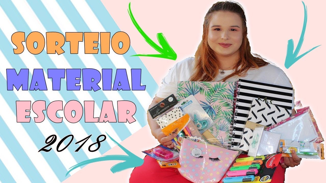 [ ENCERRADO ] HAUL + SUPER SORTEIO DE MATERIAL ESCOLAR  2018 - VOCÊS ESCOLHERAM TUDO| É o da Joana