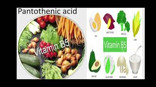 Vitamin B5Pantothenic Acidmaking Rbcenergy
