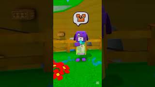 💜 The Little Purple Character’s Cute Adventure! 🥰🌸💦 #superbearadventure