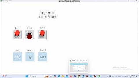 Testing Publish Data ke MQTT dengan Software Haiwell Cloud Scada dg Tester MQTT Expl. & MQTT.cool