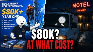 I Became a Tower Technician for the $80K Promise. Here's What It Really Cost Me