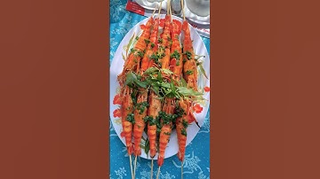 Tôm Càng Nướng Thơm Lừng Hấp Dẫn| Long An #shorts