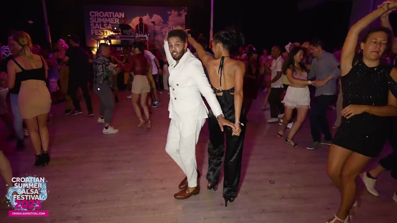 Osmani & Indira - Salsa social dancing | Croatian Summer Salsa Festival 2023
