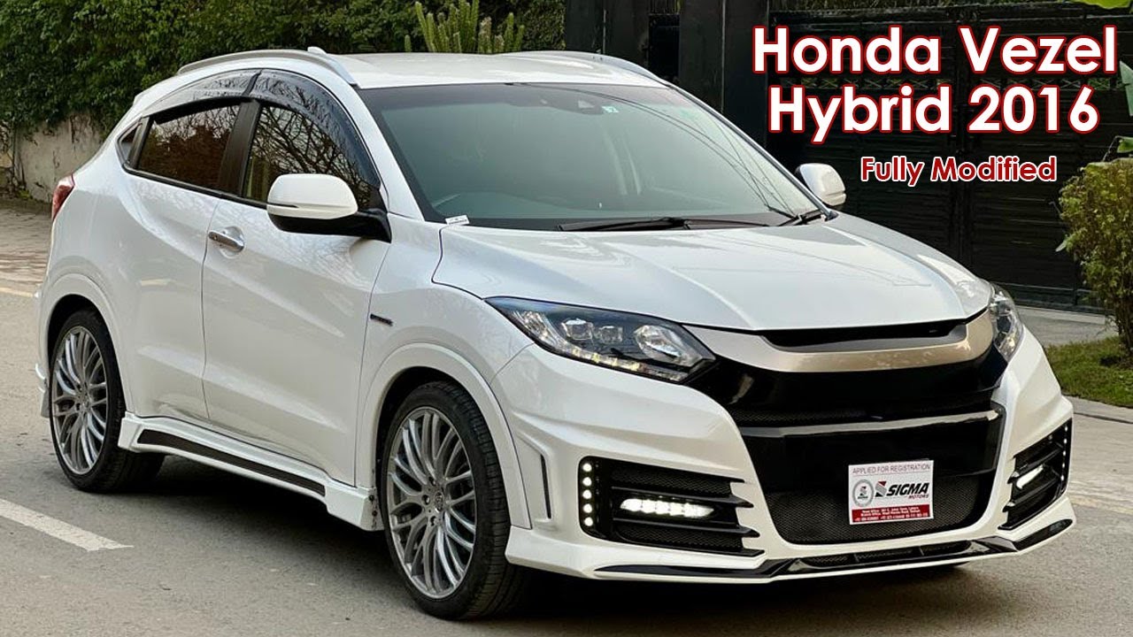 Honda Vezel Hybrid 2016 Z Sensing Fully Modified Muneeb Akram YouTube