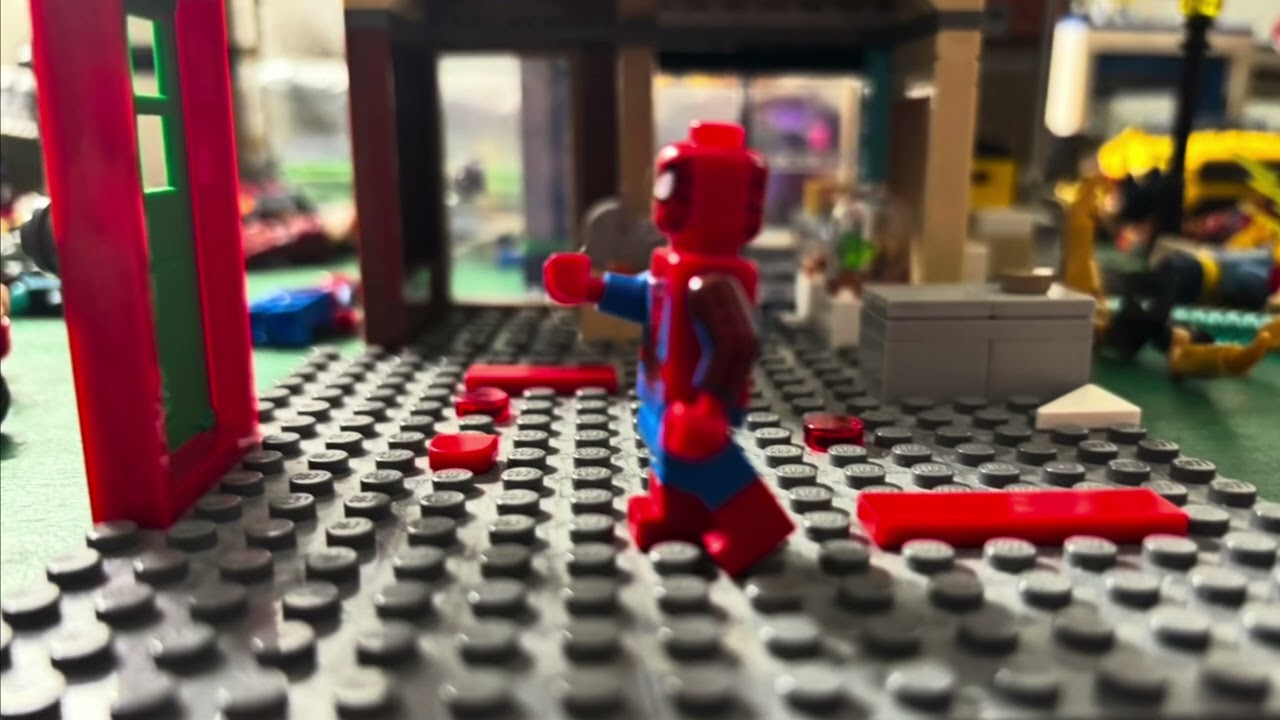 Spider-Man no Way home final swing button Lego ￼