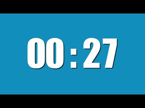 Set timer for 27 seconds