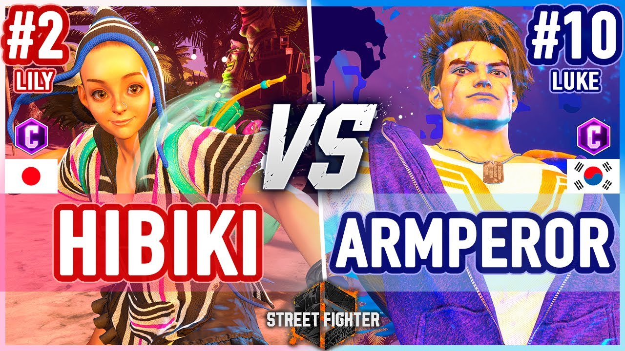 SF6 🔥 Hibiki (Lily) vs Armperor (Luke) 🔥 Street Fighter 6