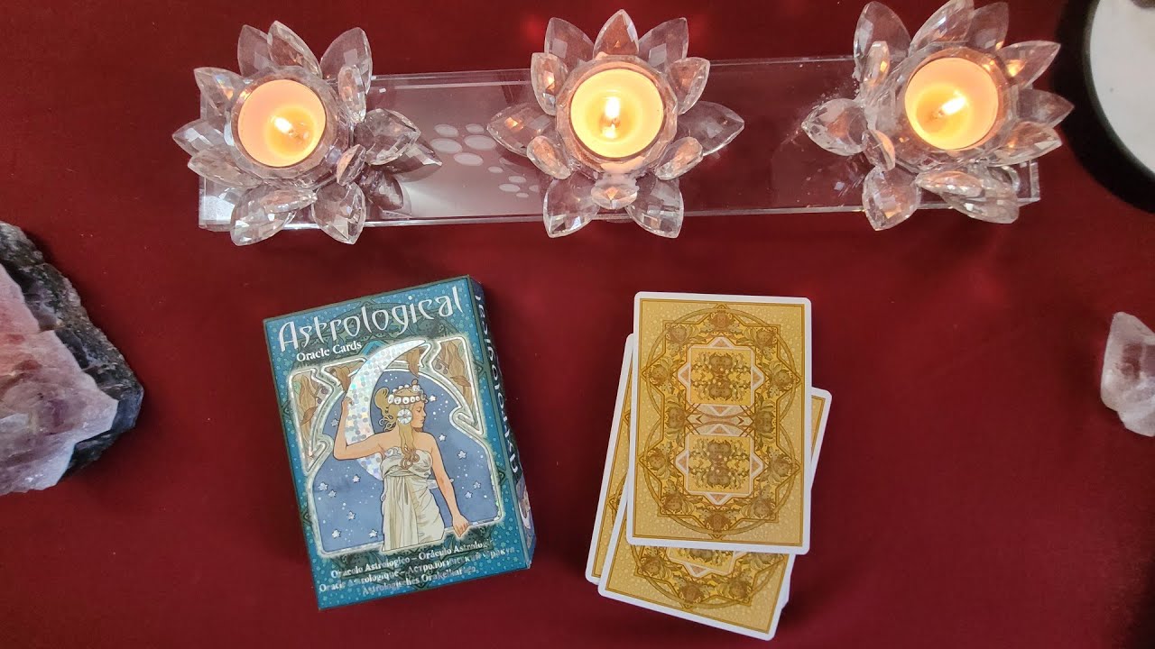 Astrological Oracle card flip through/ silent flip through