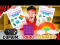 ABRINDO PACOTES SURPRESA DE FIDGET TOYS! (RARO E LENDÁRIO)